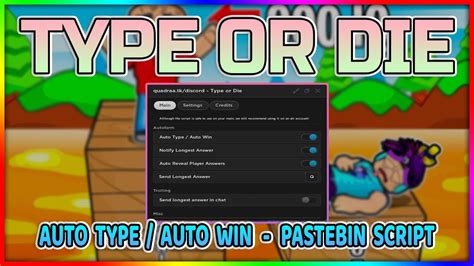 type or die script pastebin.